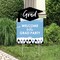 Big Dot of Happiness Light Blue Graduation Party Decorations - Grad Party Welcome Yard Sign